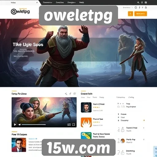 Navegação e usabilidade do oweletpg